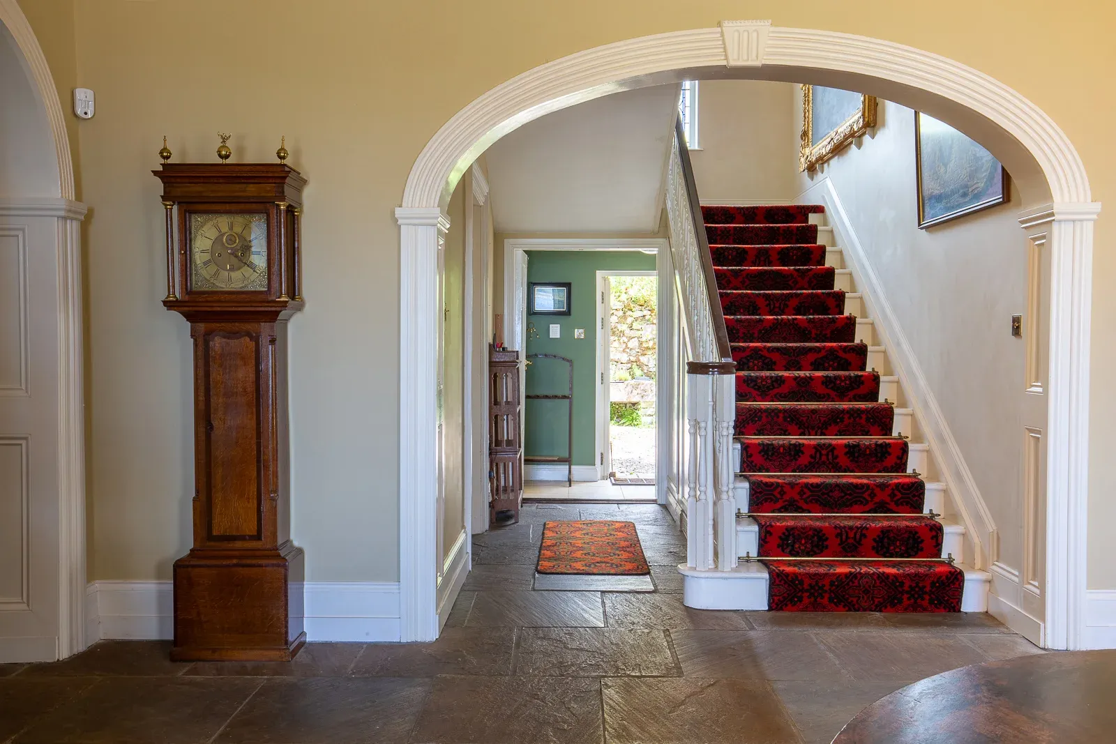 Staircase to upper floor