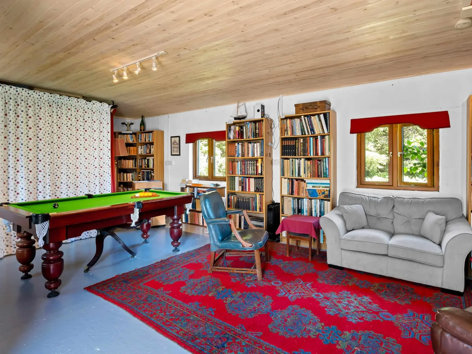 The Games and Reading Room at Doon House